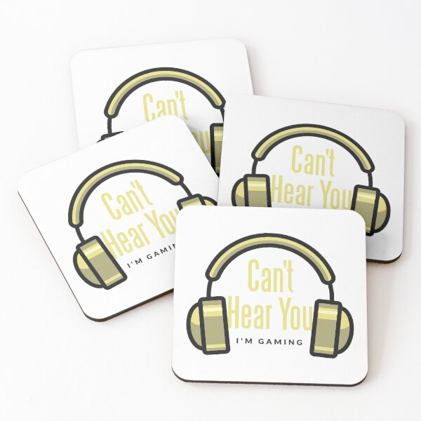 Item preview, I Can't Hear You I'm Gaming, Funny Gamer, Gamer shirt, Gaming  lovers, Quarantine  mask, Game Addict  mask, Gamers gift idea designed and sold by T. MINISTRY.