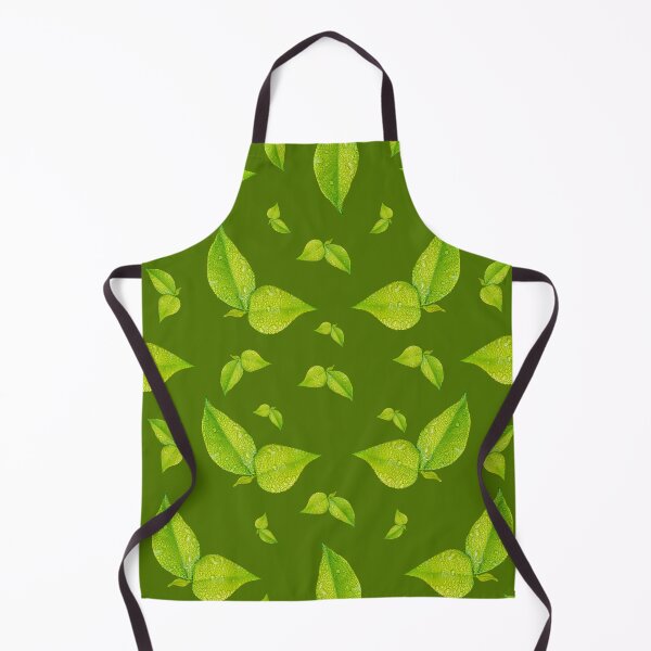 Item preview, Green leafs pattern designed and sold by Scatch Spot.