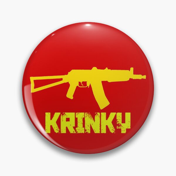 Item preview, Krinky (Yellow with Flag) designed and sold by YouSeeIvan.