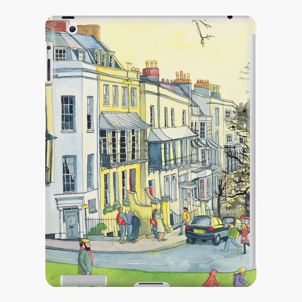 Verandahs, Sion Hill, Clifton, Bristol. iPad Case & Skin