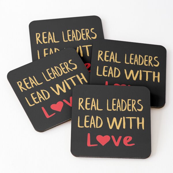 Item preview, Real Leaders Lead With Love designed and sold by n0madd.