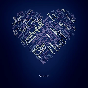 Artwork thumbnail, Stone Roses | Waterfall by PrettiGreene