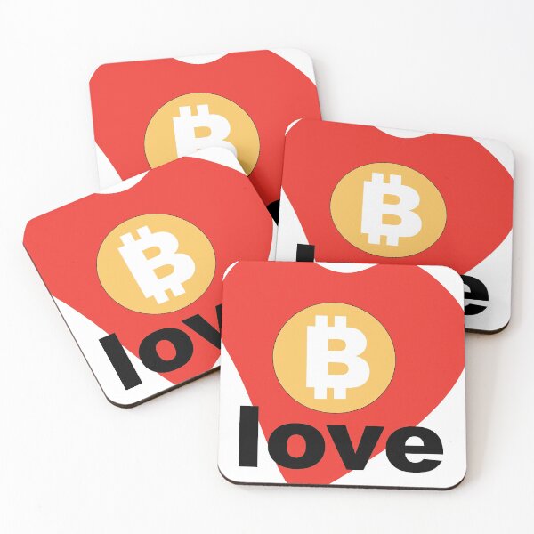 Item preview, bitcoin love valentine's day designed and sold by sdartproject.