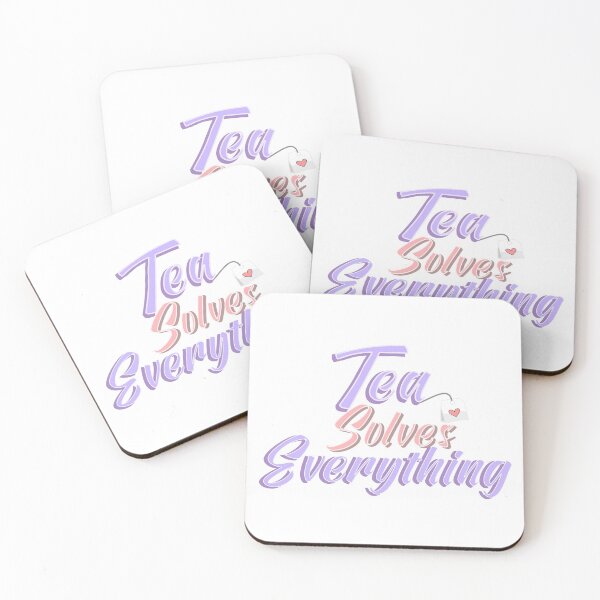Item preview, tea solves everything designed and sold by MeIanie.