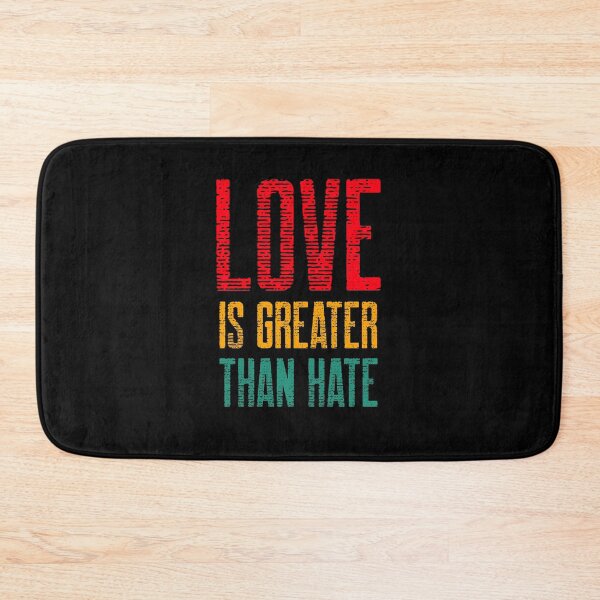 Item preview, Love Is Greater Than Hate, Valentine Quote designed and sold by DARBOL-DESIGN.