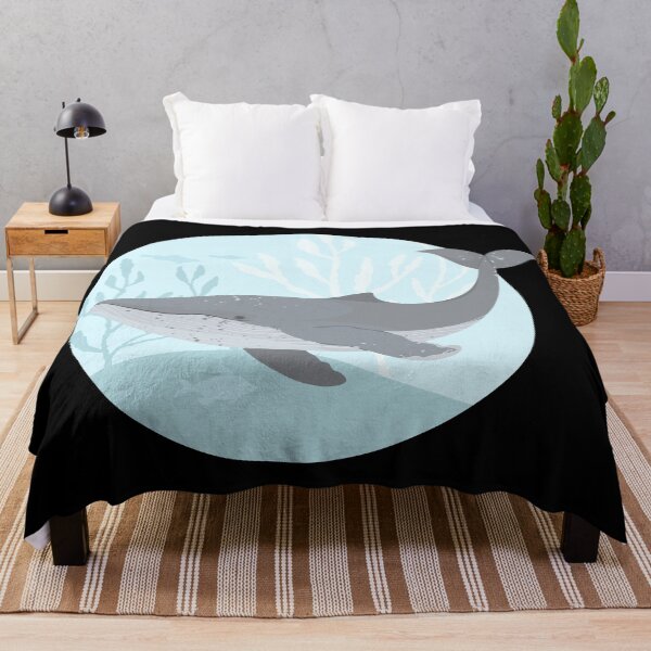 Item preview, Blue Whale Underwater Sea designed and sold by lodarohit.
