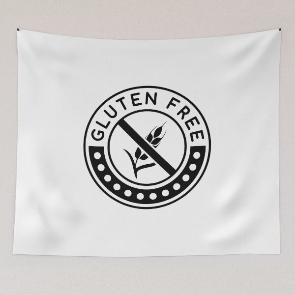 Item preview, Gluten Free Black Logo designed and sold by GlutenFreeTee.