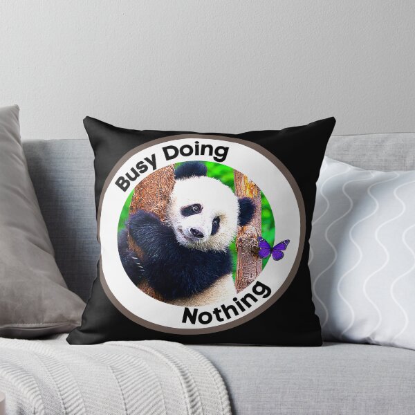 Item preview, Busy Doing Nothing Panda designed and sold by Stewby.