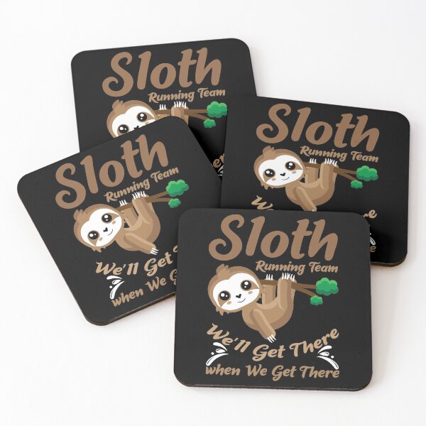 Item preview, Sloth running team  designed and sold by mermaidselina.