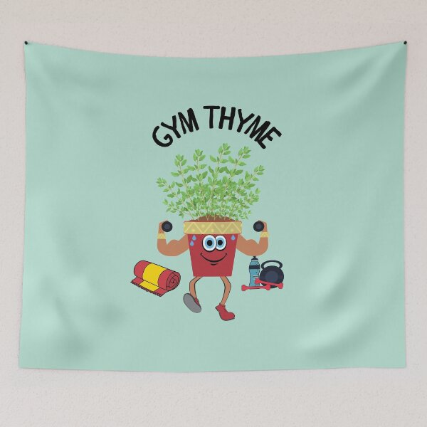 Item preview, Gym Thyme designed and sold by VBeesTees.