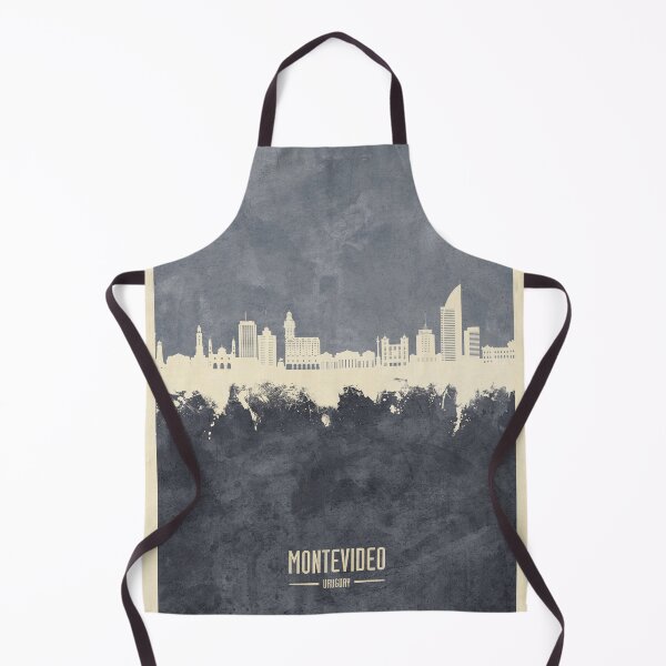 Item preview, Montevideo Skyline Uruguay designed and sold by ArtPrints.