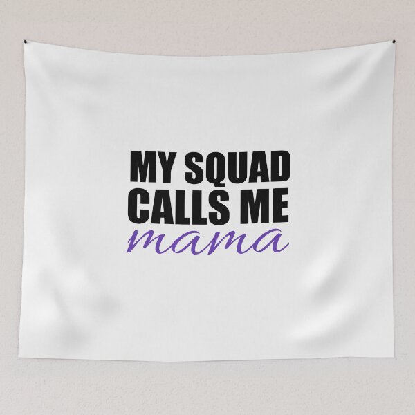 Item preview, My Squad Calls Me Mama svg file, Mom Shirt svg, Mom Boss designed and sold by medbouk1.