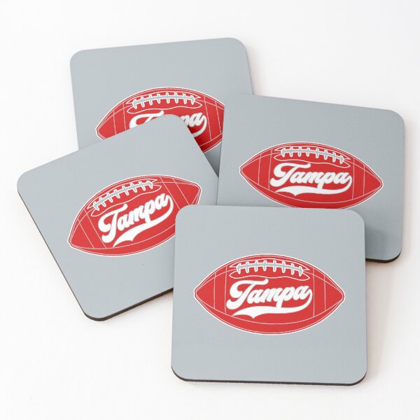 Item preview, Tampa Bay Football Team Goalline Gameday Red White Art Buccaneers Sport Gifts designed and sold by JamesCarthyArt.