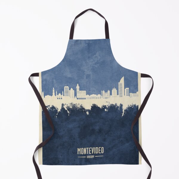 Item preview, Montevideo Skyline Uruguay designed and sold by ArtPrints.