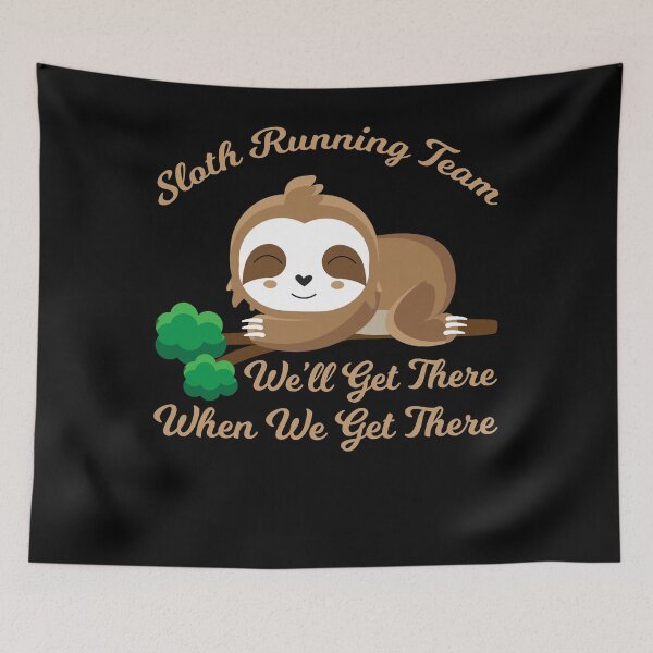 Item preview, Sloth running team  designed and sold by mermaidselina.