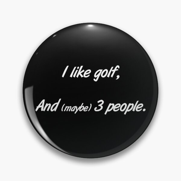 Item preview, I love golf, and 3 people. designed and sold by 2Girls1Shirt.