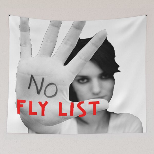 Item preview, No fly list designed and sold by Evgeniy Sakharov.