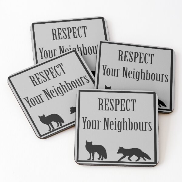 Item preview, Respect Your Neighbours designed and sold by Mrspink16.