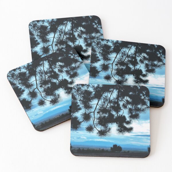 Item preview, Under the tree amazing cloudy mountain view designed and sold by nelllkata.