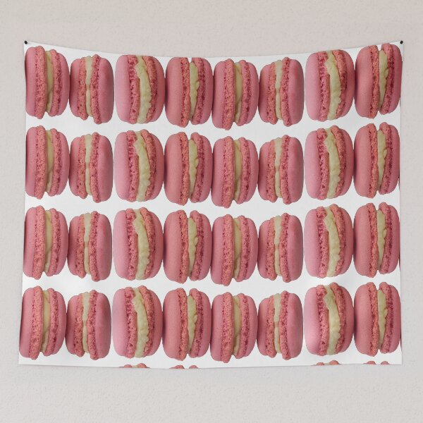 Item preview, Pink French Macarons - gift for every foodie designed and sold by hyggekrog.