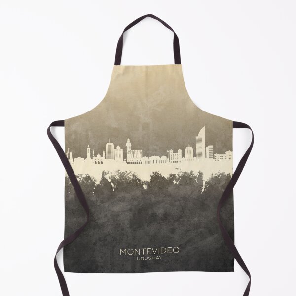Item preview, Montevideo Skyline Uruguay designed and sold by ArtPrints.