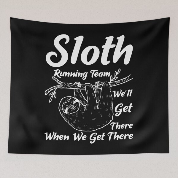 Item preview, Sloth running team  designed and sold by mermaidselina.