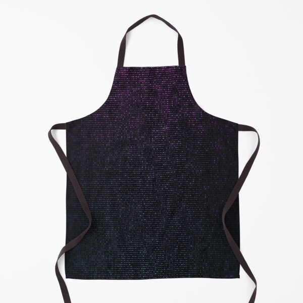 Item preview, matrix techno data stream in purples blue and turquoise designed and sold by frauenbrauen.