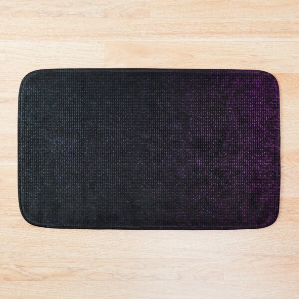 Item preview, matrix techno data stream in purples blue and turquoise designed and sold by frauenbrauen.