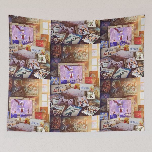 Item preview, Retro Gaming Room - FF Tribute designed and sold by Rachid Lotf.