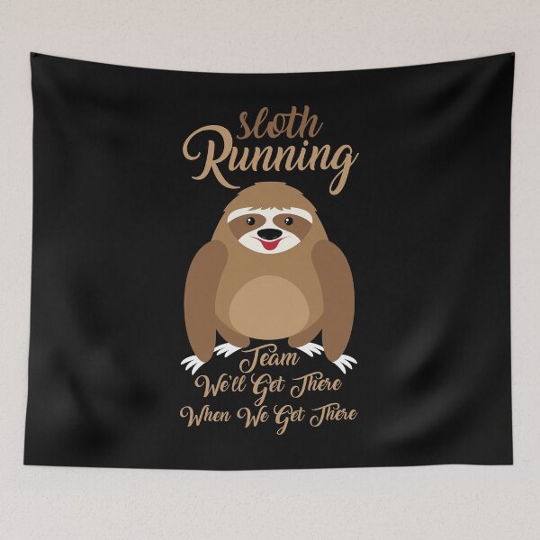 Item preview, Sloth running team  designed and sold by mermaidselina.
