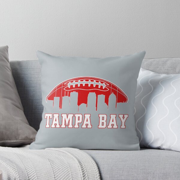 Item preview, Vintage Skyline Tampa Bay Football Team Red White Art Gameday Sport Buccaneers Gifts designed and sold by JamesCarthyArt.