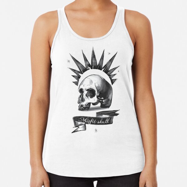 Misfit Skull - Chloe Price Camiseta con espalda nadadora