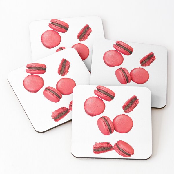 Item preview, Pink French Macarons - gift for every pastry chef designed and sold by hyggekrog.