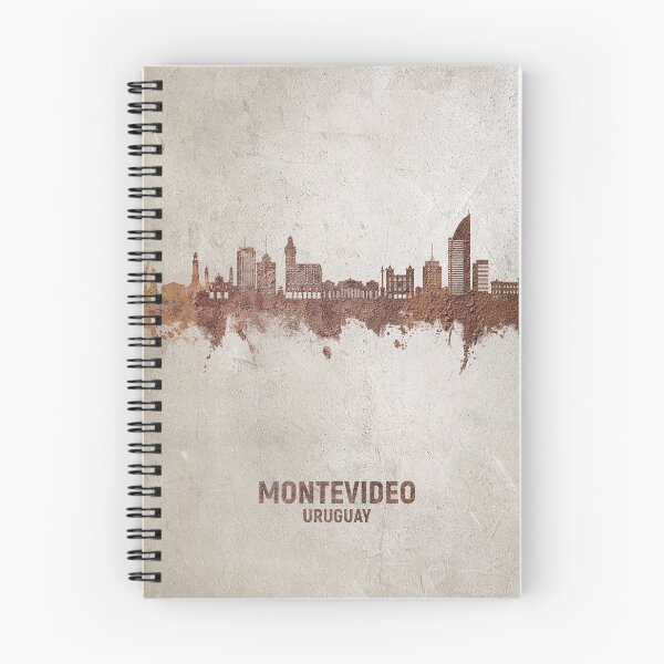 Item preview, Montevideo Skyline Uruguay designed and sold by ArtPrints.