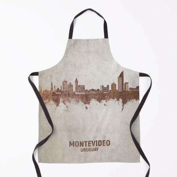 Item preview, Montevideo Skyline Uruguay designed and sold by ArtPrints.