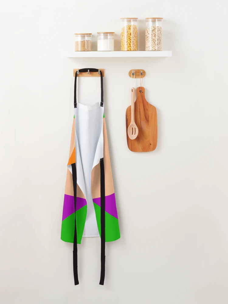 Thumbnail 2 of 6, Apron, Geometric Riddler designed and sold by Futureraven.