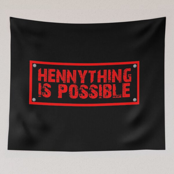 Item preview, Hennything is possible red t-shirt and masks designed and sold by wiggy38.