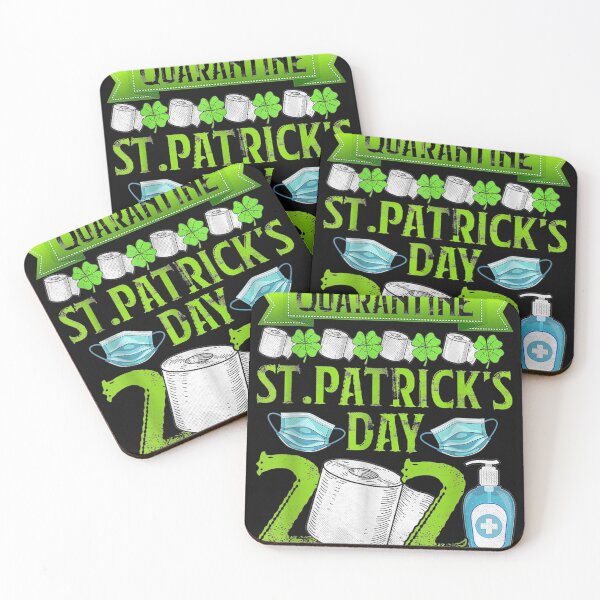 Item preview, Quarantine St Patricks Day  Funny Quarantined  Gifts designed and sold by ALISONABBOTTAU.