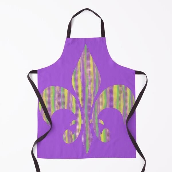 Item preview, Mardi Gras Party Time Fleur de Lis designed and sold by Annette Marionneaux Stevenson.