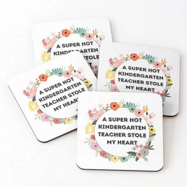 Item preview, A Super Hot Kindergarten Teacher Stole My Heart Gift Funny Valentine  designed and sold by piskwi.