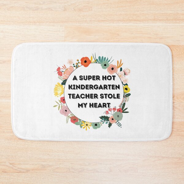 Item preview, A Super Hot Kindergarten Teacher Stole My Heart Gift Funny Valentine  designed and sold by piskwi.