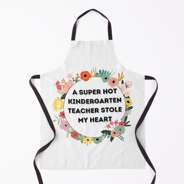 Item preview, A Super Hot Kindergarten Teacher Stole My Heart Gift Funny Valentine designed and sold by piskwi.