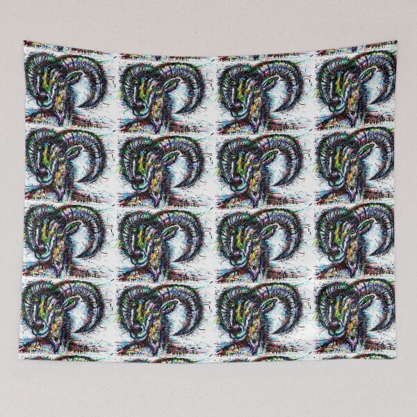 Item preview, Ram head  designed and sold by Olivia Dodson.