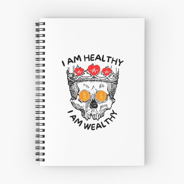 Item preview, I Am Healthy I Am Wealthy designed and sold by Shash31.