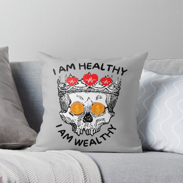 Item preview, I Am Healthy I Am Wealthy designed and sold by Shash31.