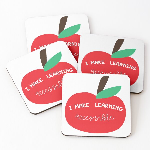 Item preview, I Make Learning Accessible Apple designed and sold by Kirsten Uecker.