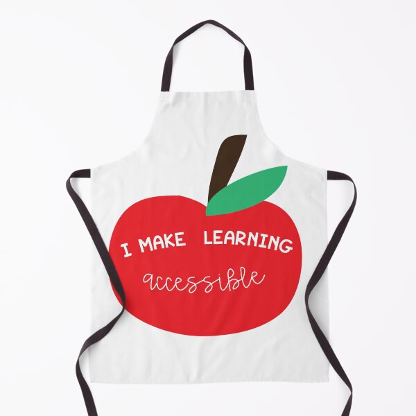 Item preview, I Make Learning Accessible Apple designed and sold by Kirsten Uecker.