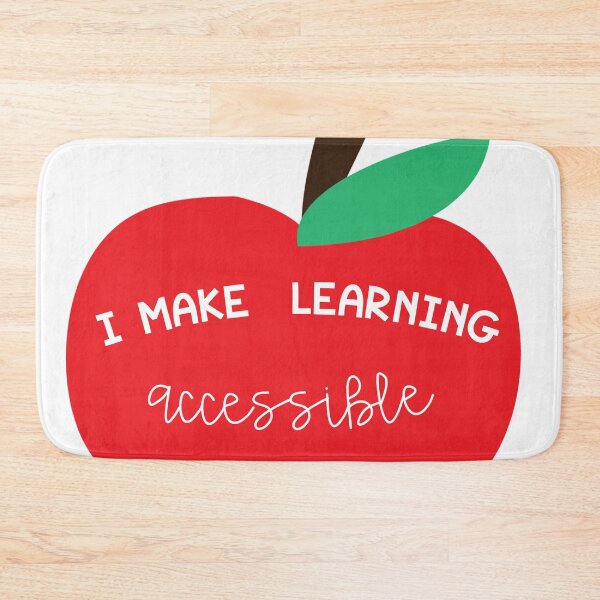 Item preview, I Make Learning Accessible Apple designed and sold by Kirsten Uecker.