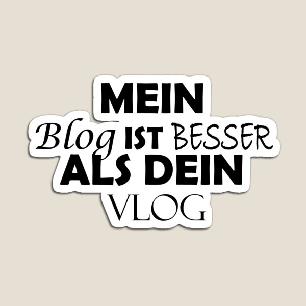 Item preview, Mi blog es mejor que tu vlog designed and sold by Illium21.