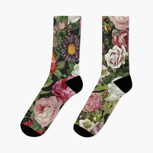 Item preview, Retro Flowers ,Vintage Design, Dark Flowers,Gothic,Vintage Rouses designed and sold by dplachkinova.